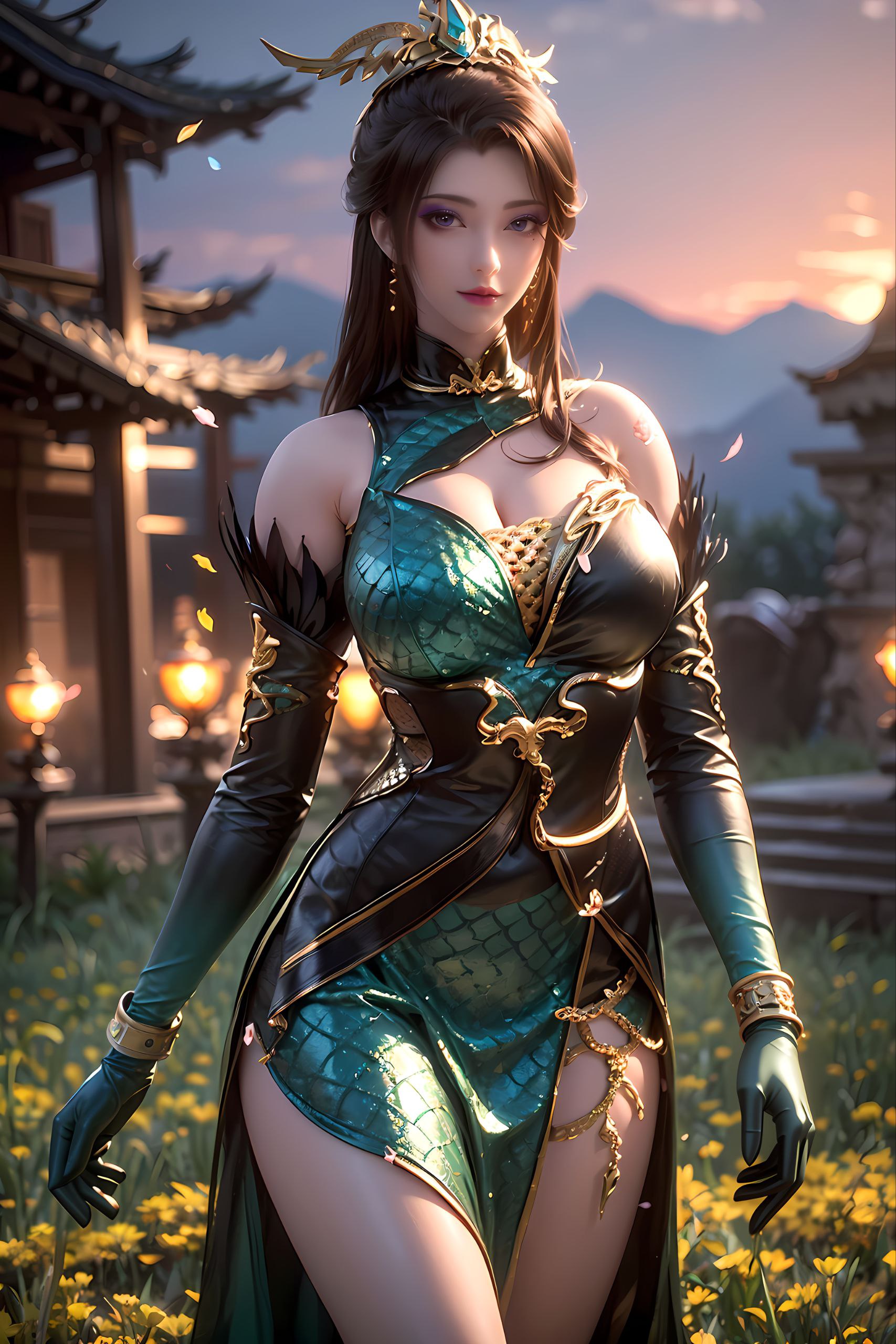 体背后的八